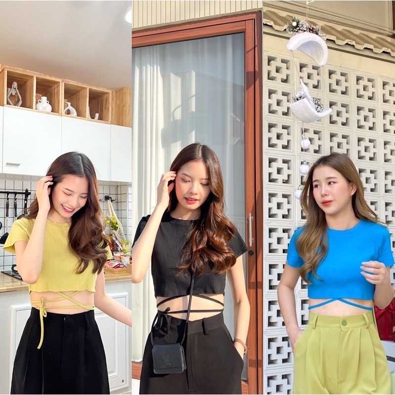 Baby milly เสื้อผูกเอว