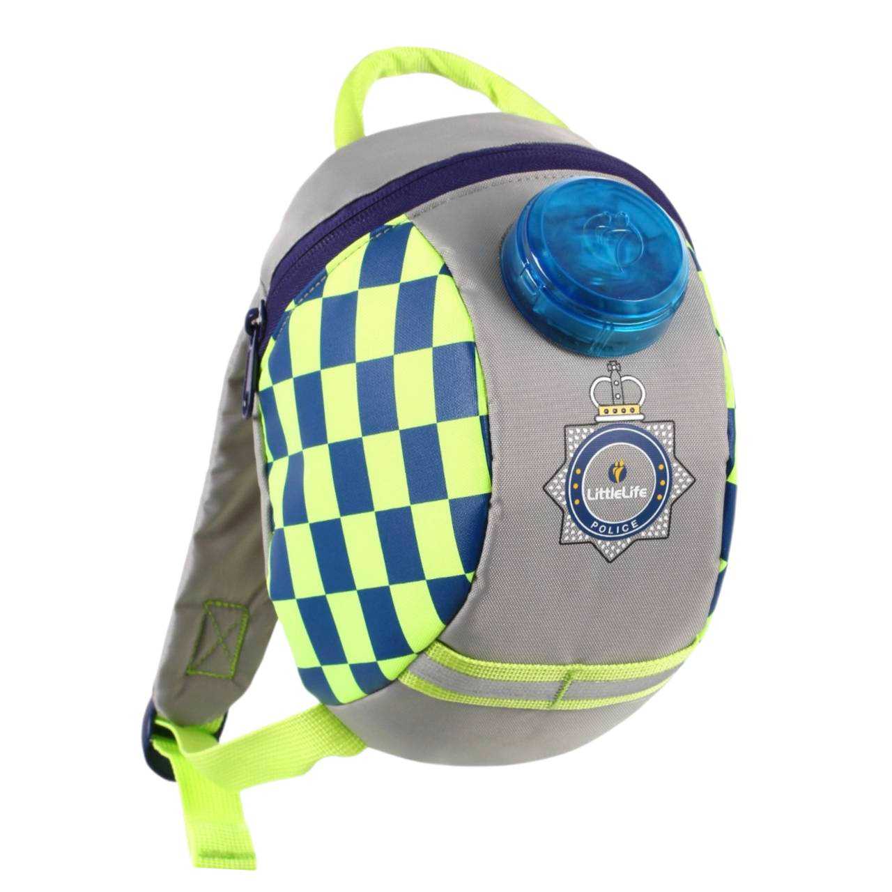 LittleLife เป้จูงเด็กลายรถตำรวจ สำหรับเด็ก 1-3 ปี (LittleLife Police car Toddler Backpack with Rein)