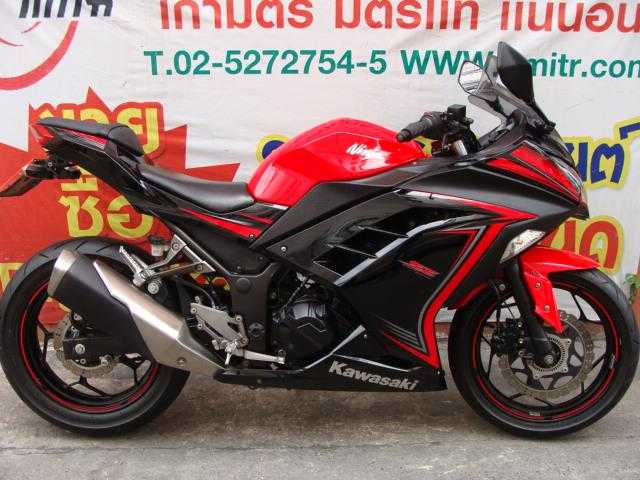 ninja300 abs ต.ค.57(14) แดงดำสีเดิมๆ