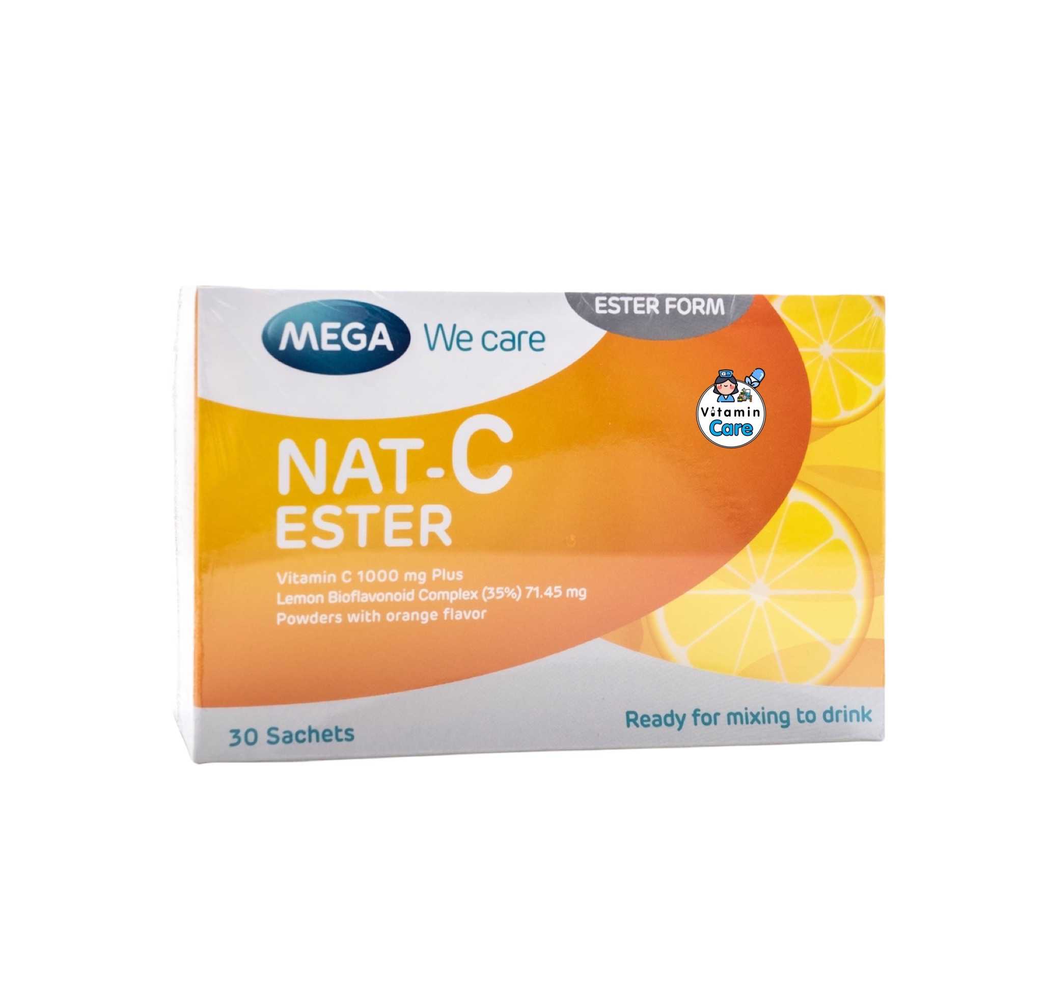 Mega We Care Nat C Ester (30 ซอง)