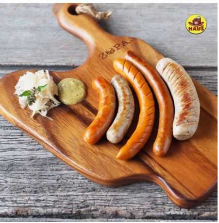 Mixed Sausage Set D 280 g / แพค ไส้กรอกเยอรมันรวมโฮมเมด Set D