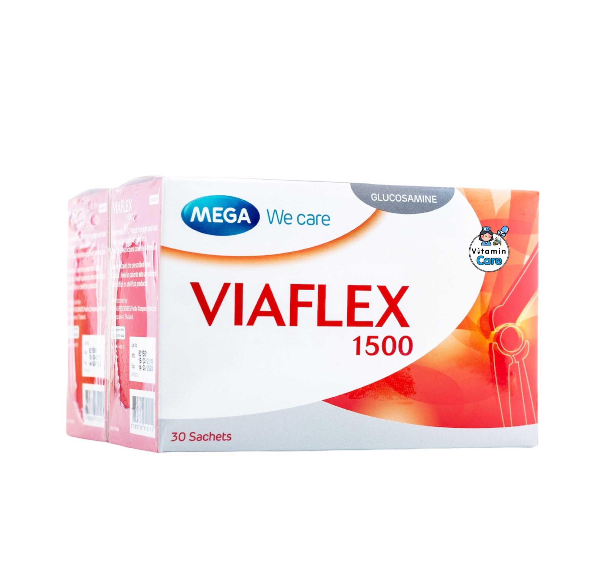 Mega We Care Viaflex 1500mg (30 ซอง x 2 กล่อง)