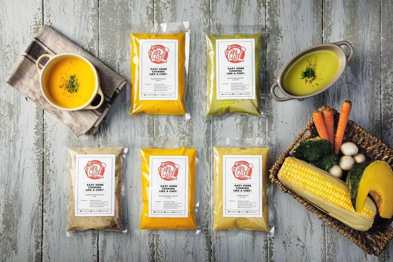 ซุปแครอท Carrot Soup (Frozen Food)