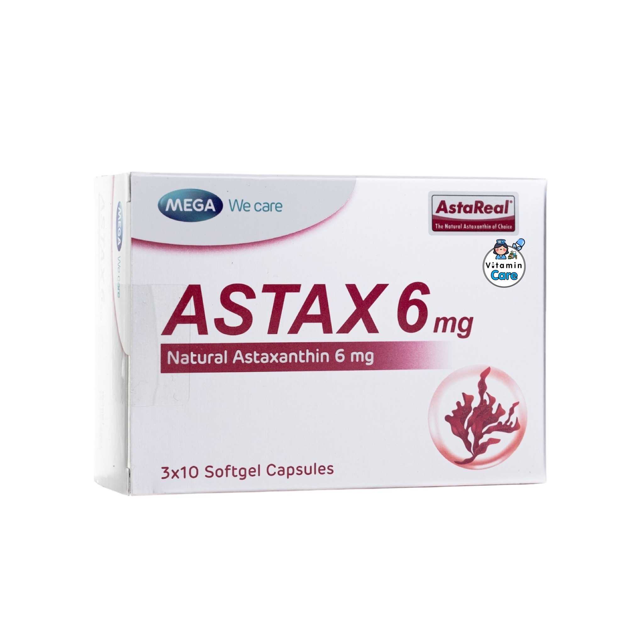 Mega We Care Astax 6 (30 แคปซูล)