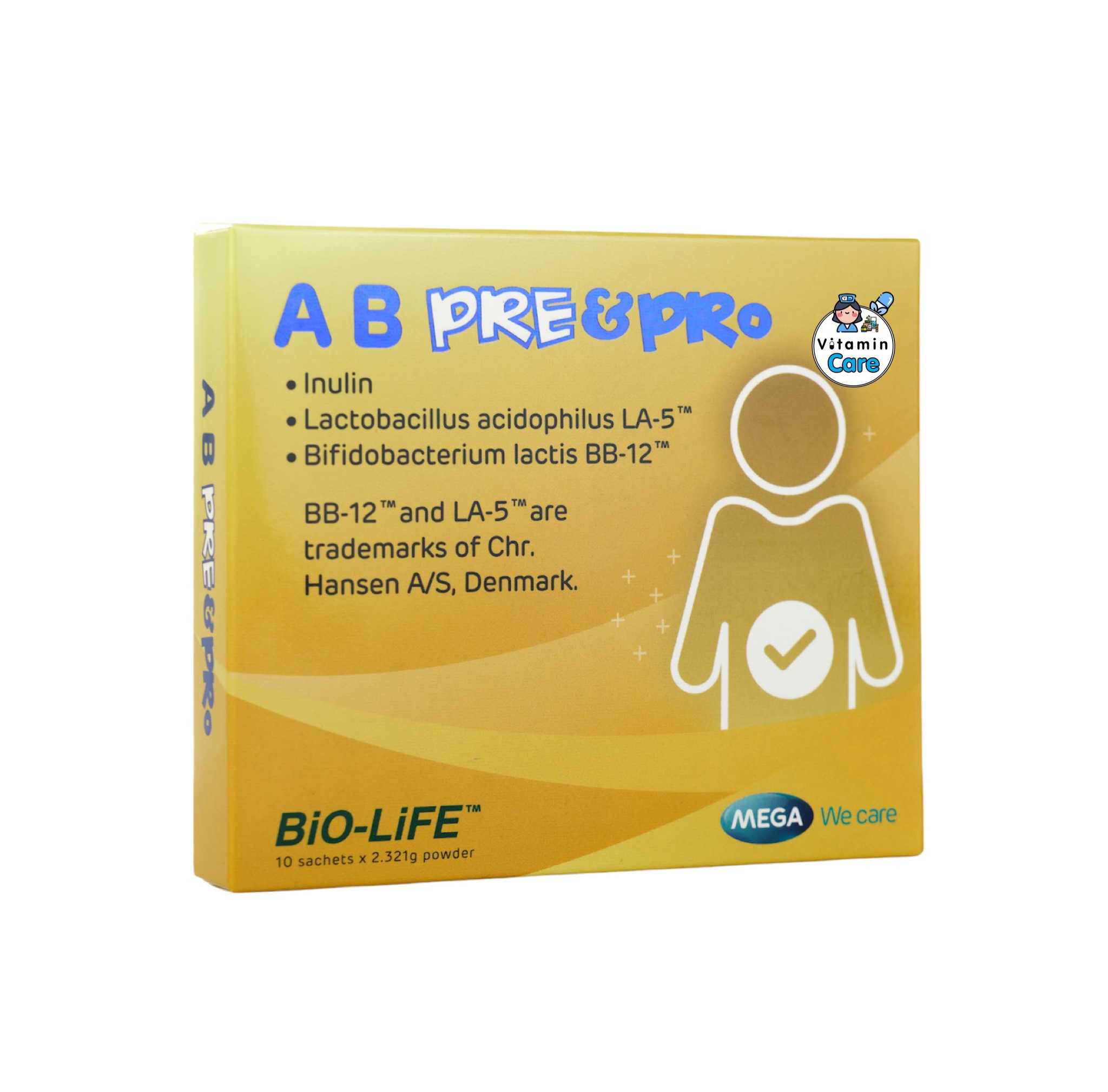 Mega We Care AB Pre & Pro (10 ซอง)