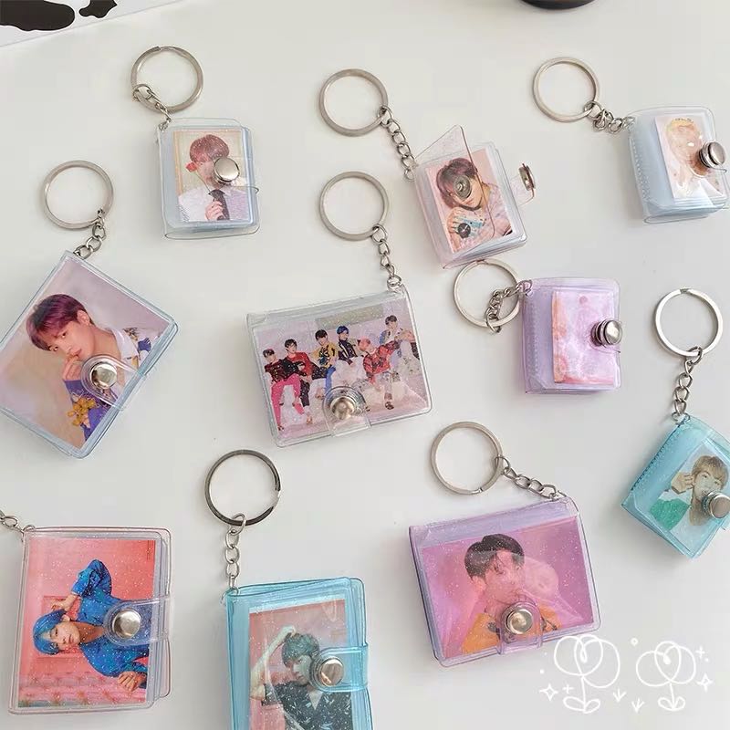 พวงกุญแจแฟ้มจิ๋ว รูปติดบัตร |พร้อมส่ง