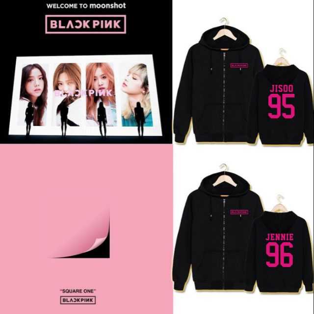 เสื้อฮู้ด blackpink ชื่อเมมเบอร์