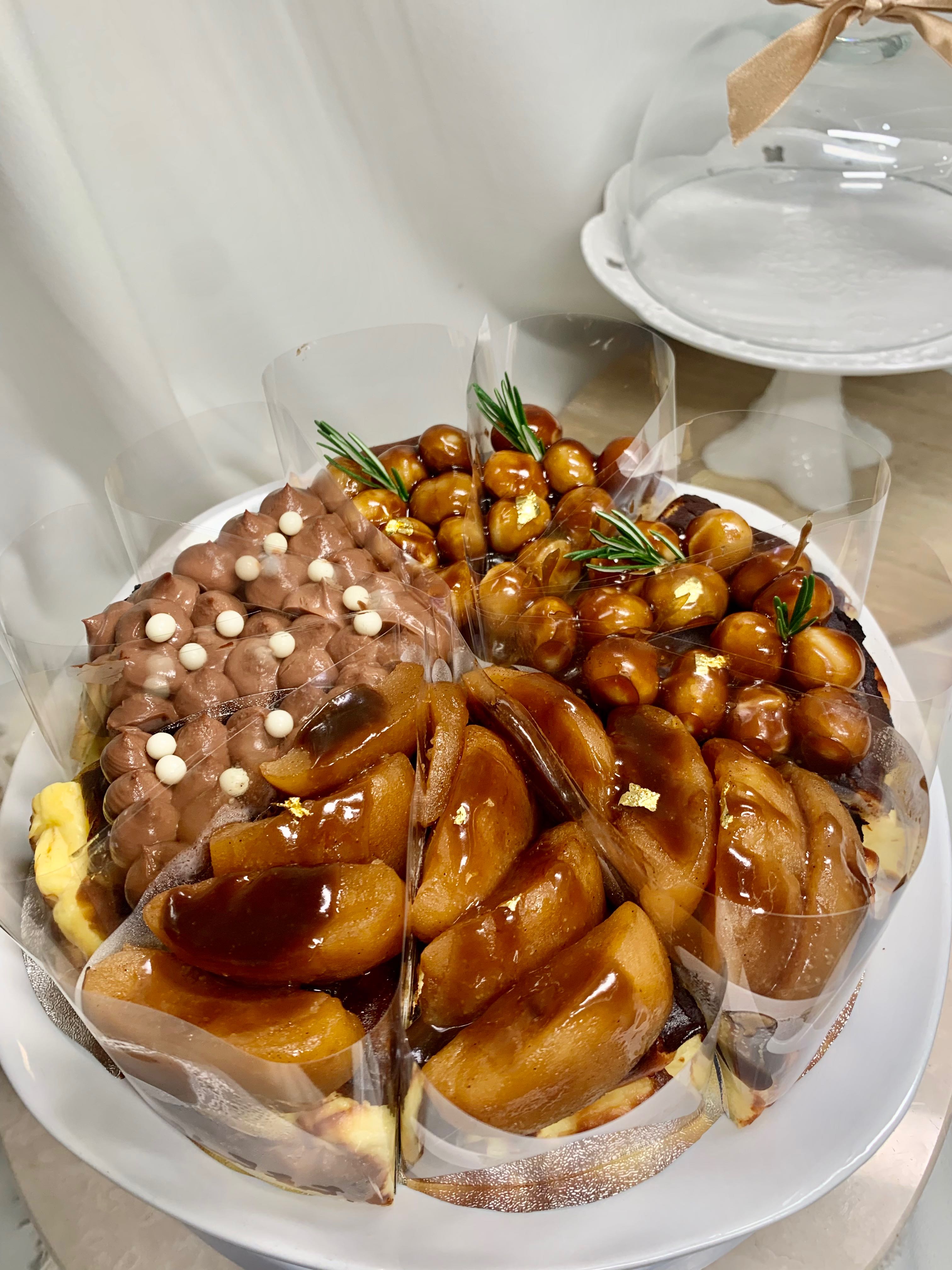 Assorted Fancy Basque Burnt 10 pcs