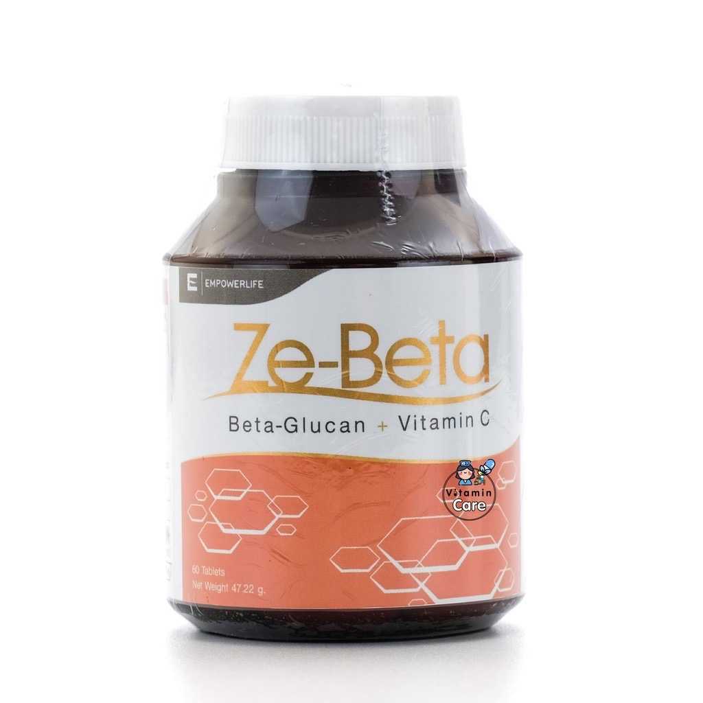 Ze-Beta ซี-เบต้ากลูแคน พลัส ซี (60 เม็ด)