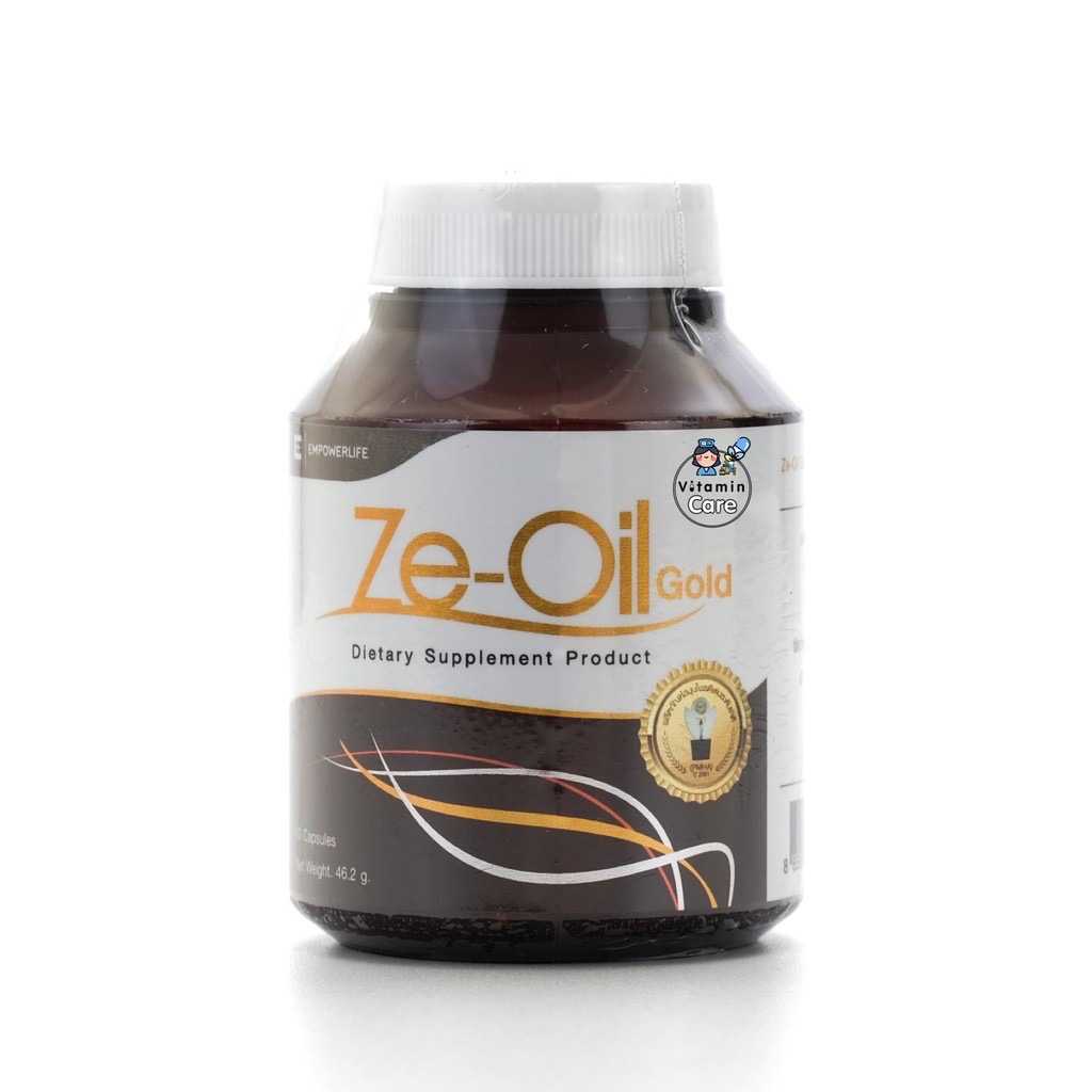 Ze-Oil Gold ซีออยโกลด์ (60 แคปซูล)