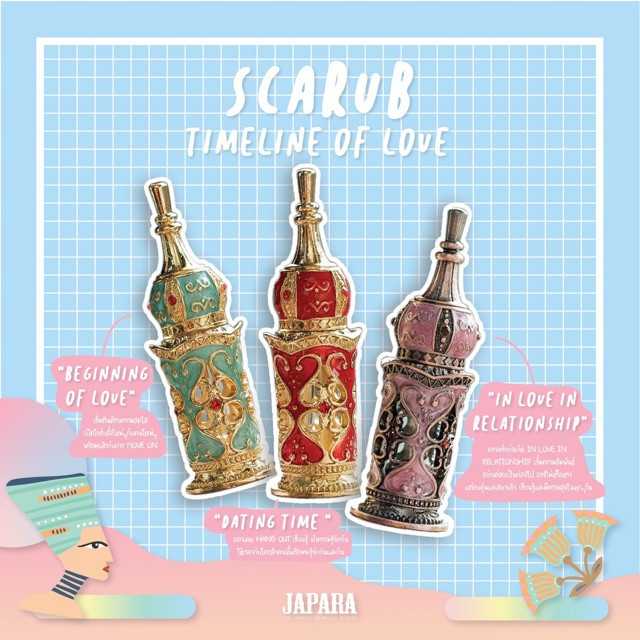 JAPARA Scarab Collection จาปารา น้ำหอมอียิปต์ (Set) 3ml.