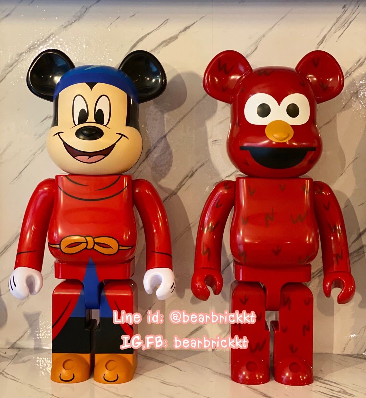 bearbrick elmo 1000%