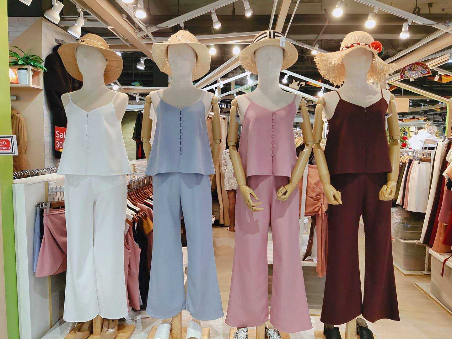 Anne Clothing JANET PANT - กางเกงขายาวเจเนท กางเกงเจเนท