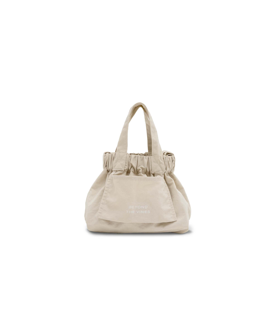 (Pre-order) Beyond the vines : Micro dumpling bag (Cream)