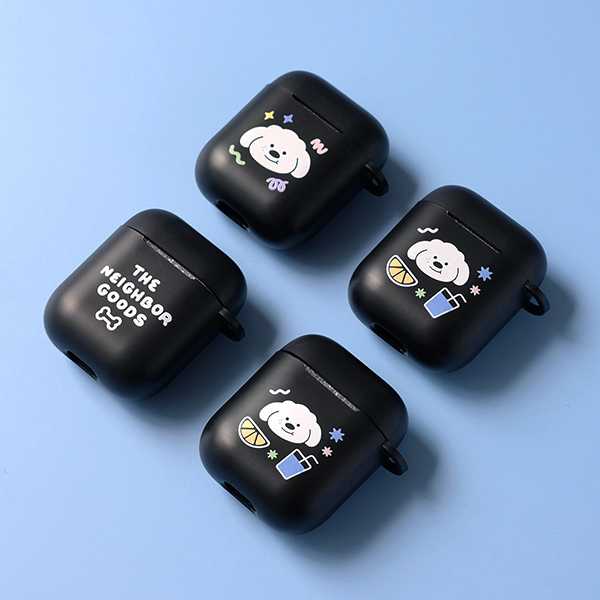 🖤 Black AirPods Case 1/2