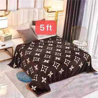 ผ้าห่มนาโน ขนาด 5,6 ฟุต air con flannel fleece blankets washable soft