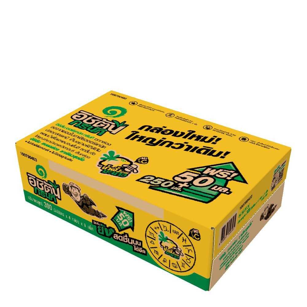 อิชิตัน เครื่องดื่มรสน้ำผึ้งมะนาว (10บาท) 300มล.x36กล่อง 8858891300561 (07)