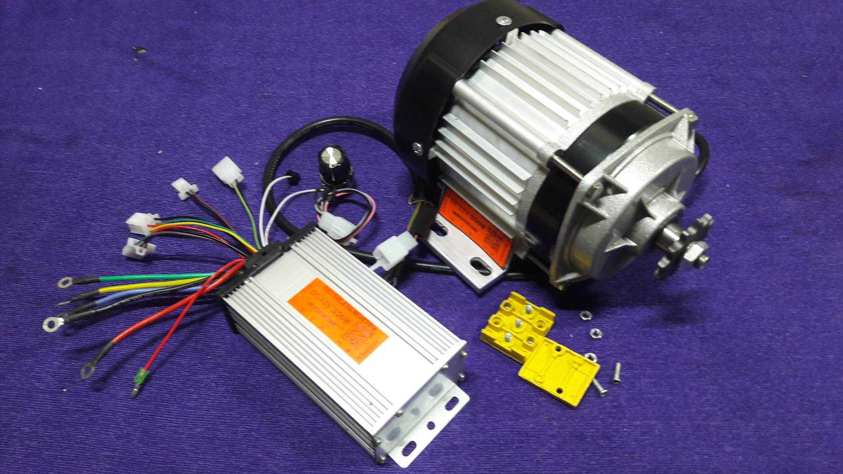 4.5K(BGV35012-NP23) 350W 12V ทด330รอบ บัสเลส ของแท้ ลูกบิดเร่ง เกียร์ ใช้กับเบรคเกอร์ 30A