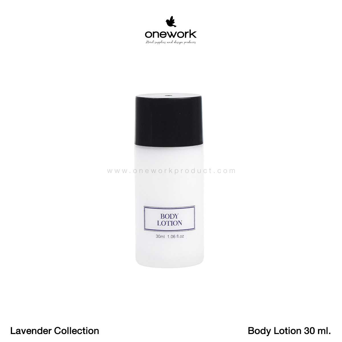 (100pcs.) วันเวิร์ค บอดี้โลชั่น 30มล. ลาเวนเดอร์ Onework Body Lotion 30ml. Lavender Collection