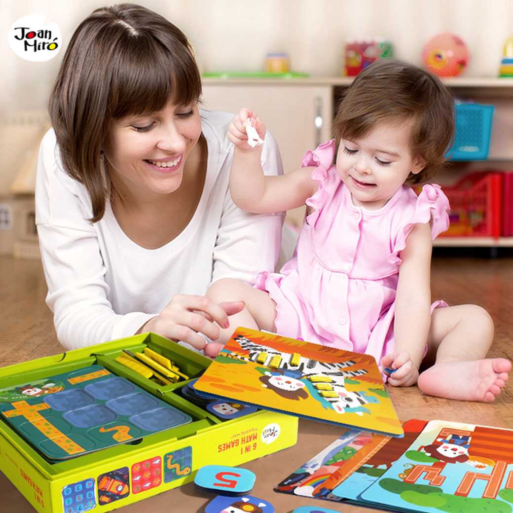 เกมความรู้เชิงคณิตศาตร์  Joan Miro / Jar Melo  6 in 1 math games