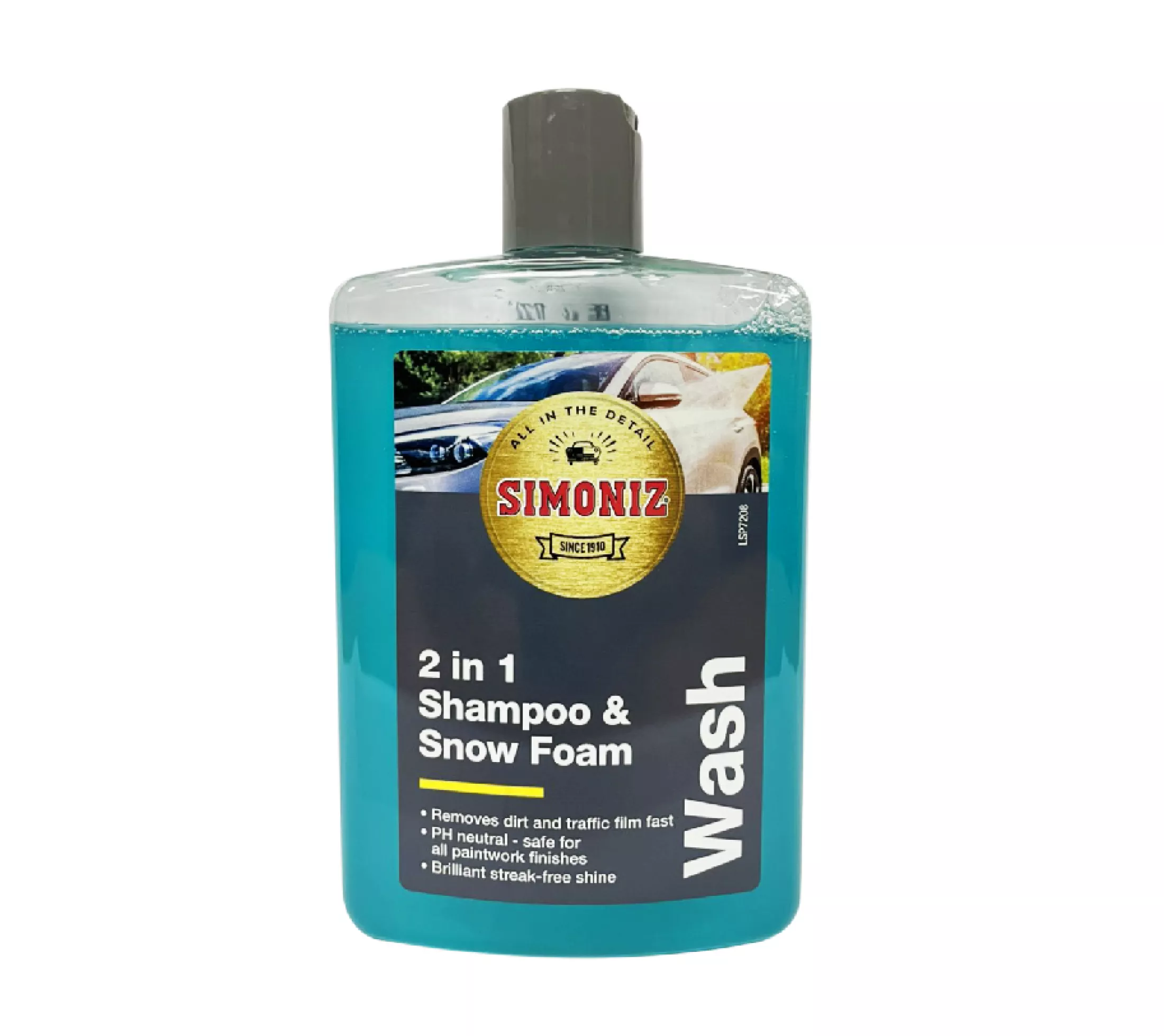 Simoniz Shampoo & Snow Foam 2 in 1 แชมพู แอนด์ สโนว์ โฟม 475 มล.