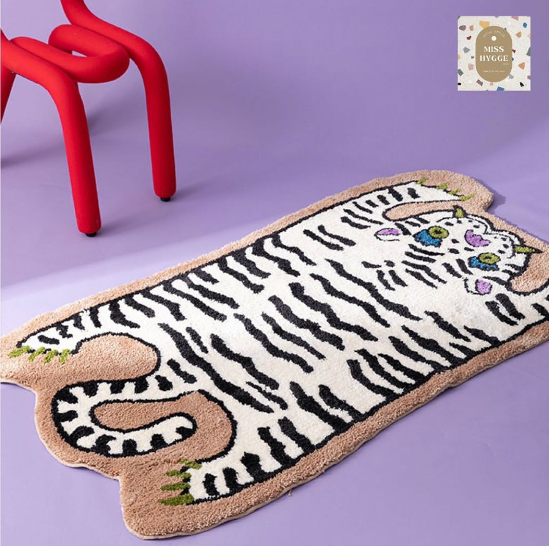 [preorder] Rawrr rug- พรมเสือสุดมินิมอลขนนุ่ม
