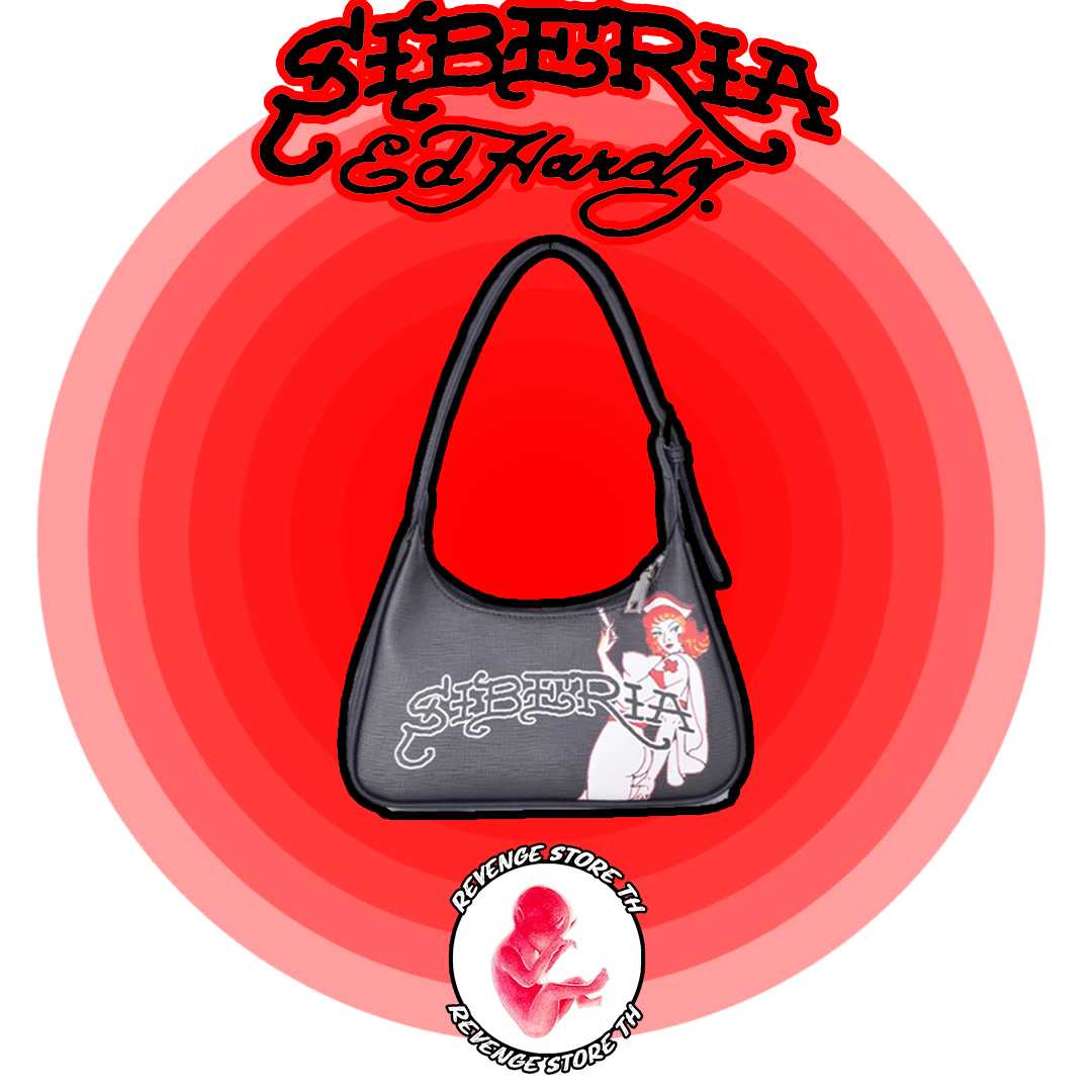 Siberia Hills X Ed Hardy “Pin Up” Baguette Bag