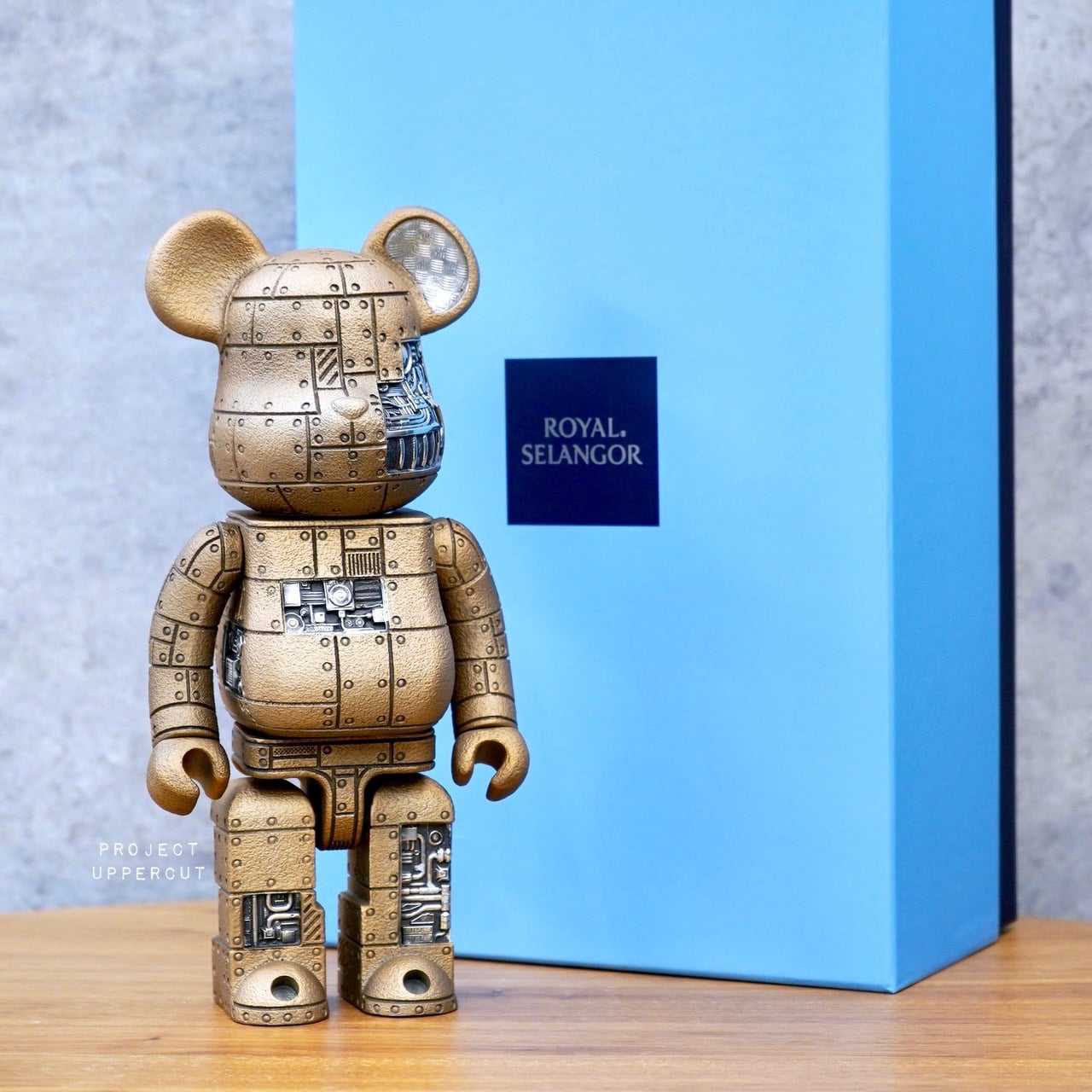 BE@RBRICK 400% ROYAL SELANGOR - Steampunk [New]