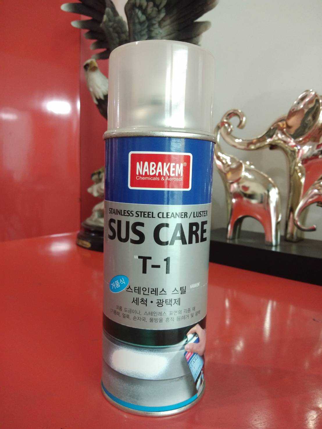 T-1 Stainless Steel Cleaner/Luster น้ำยาทำความสะอาดคราบสกปรกบนพื้นผิวสแตนเลส