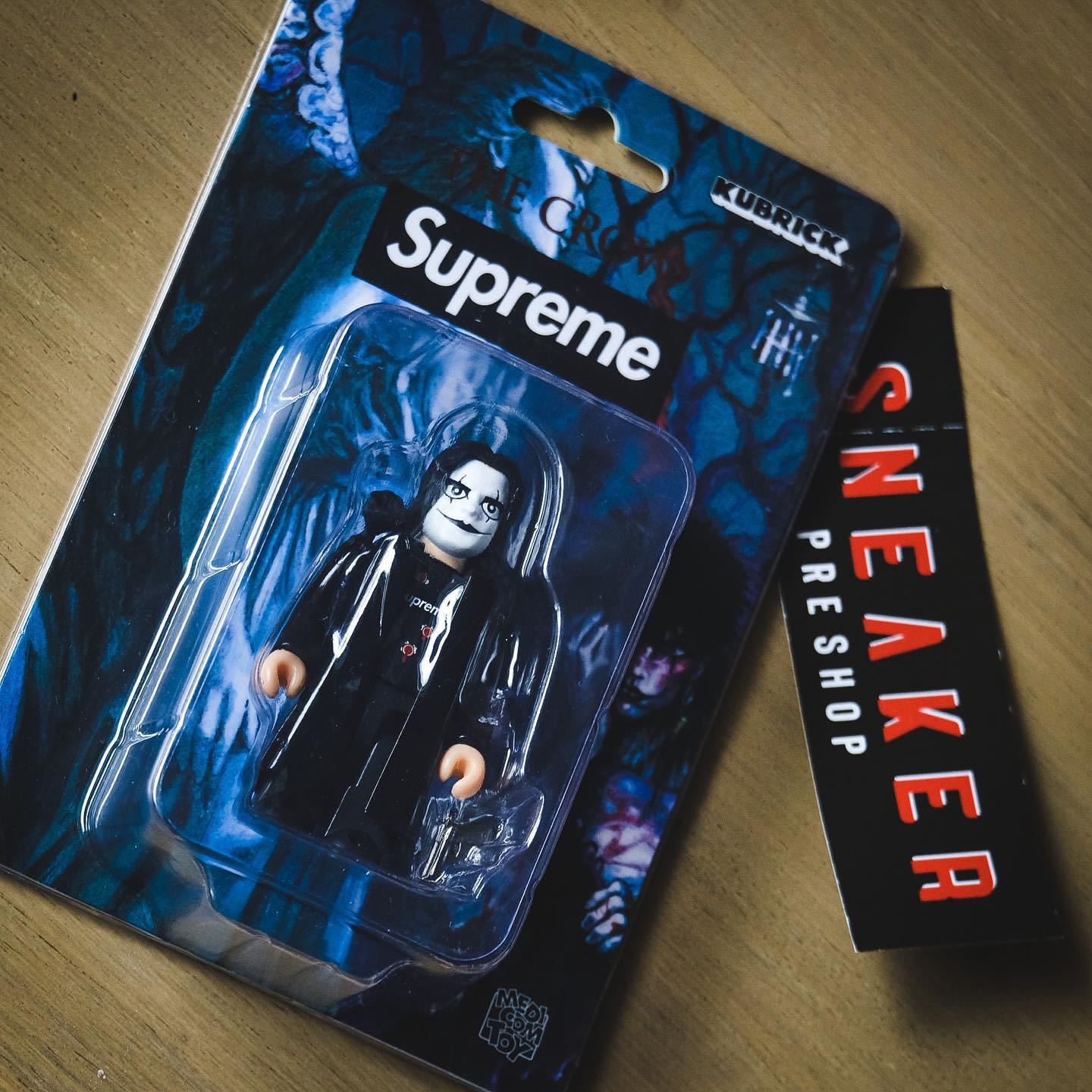 Supreme x The Crow Kubrick Figure 100% 