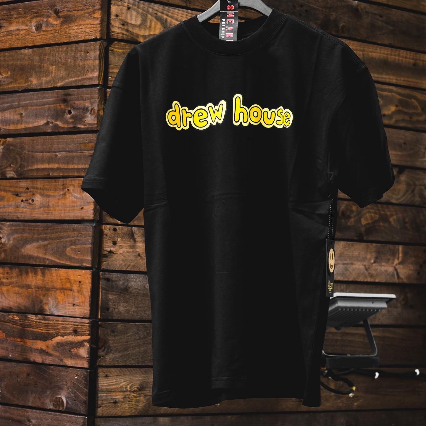 Drew House Logo SS Black Tee 