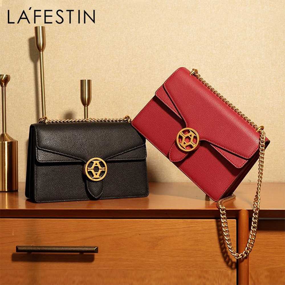 LA'FESTIN High quality messenger leather bags