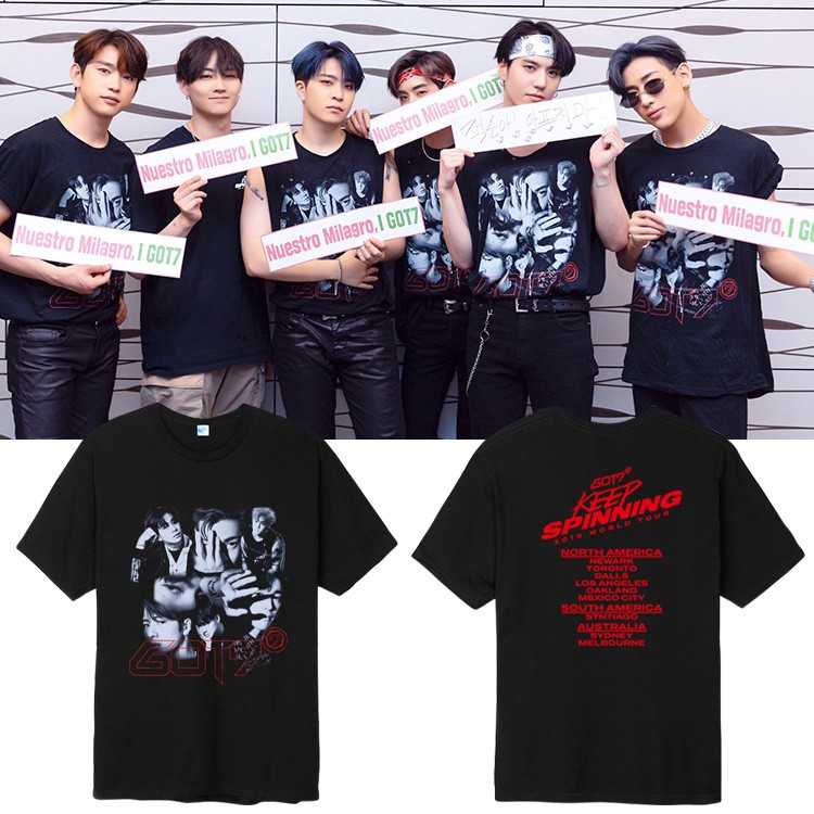 เสื้อยืด GOT7 คอนเสิร์ตเวิลด์ทัวร์ 2019