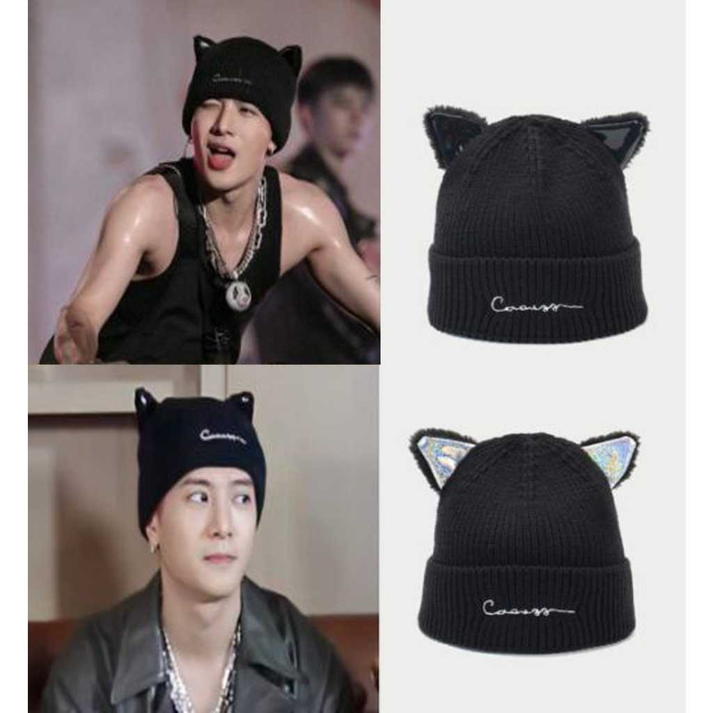 หมวกบินนี่ แบรนด์ CACUSS Jackson wang แท้