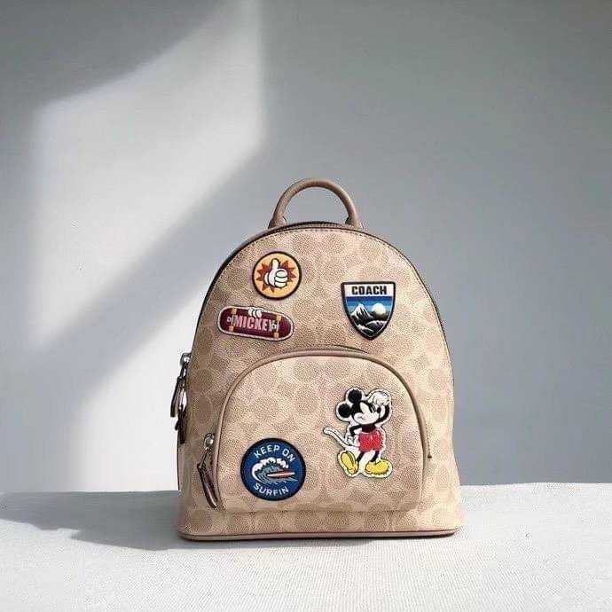 Coach mickey mouse backpack top