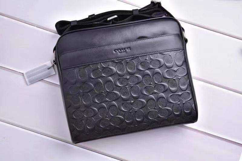 Coach CHARLES CAMERA BAG IN SIGNATURE LEATHER COACH F28455 LINE SHOPPING