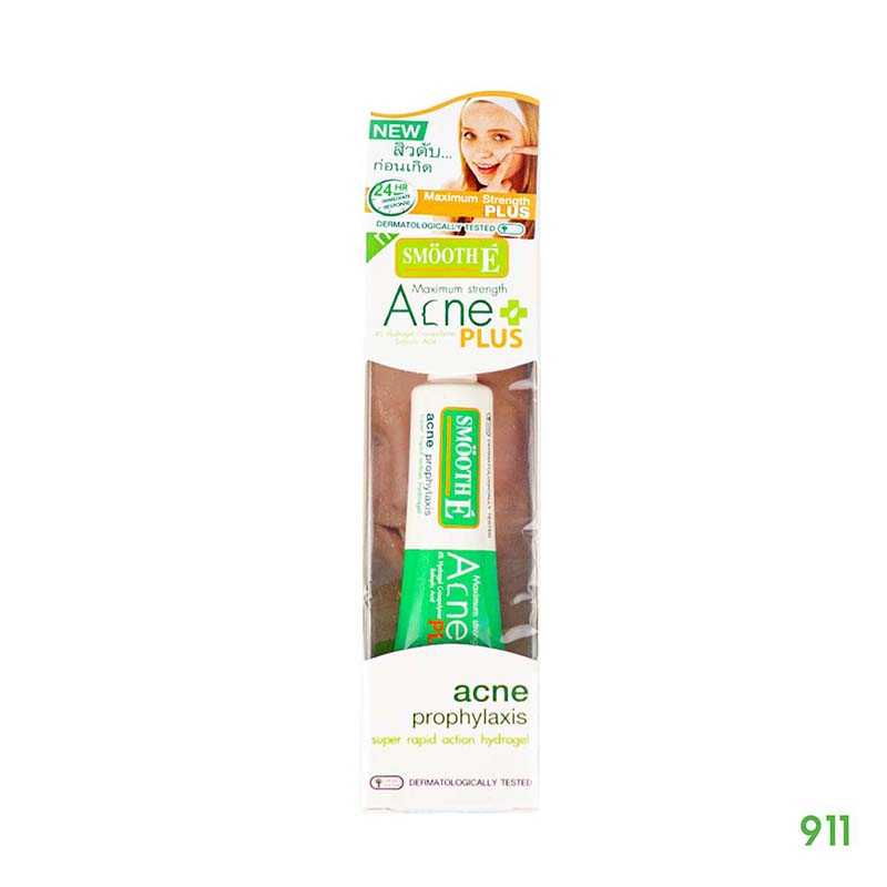 สมูทอี แอคเน่ ไฮโดรเจล พลัส เจลแต้มสิว 10 กรัม | Smooth E Acne Hydrogel Plus