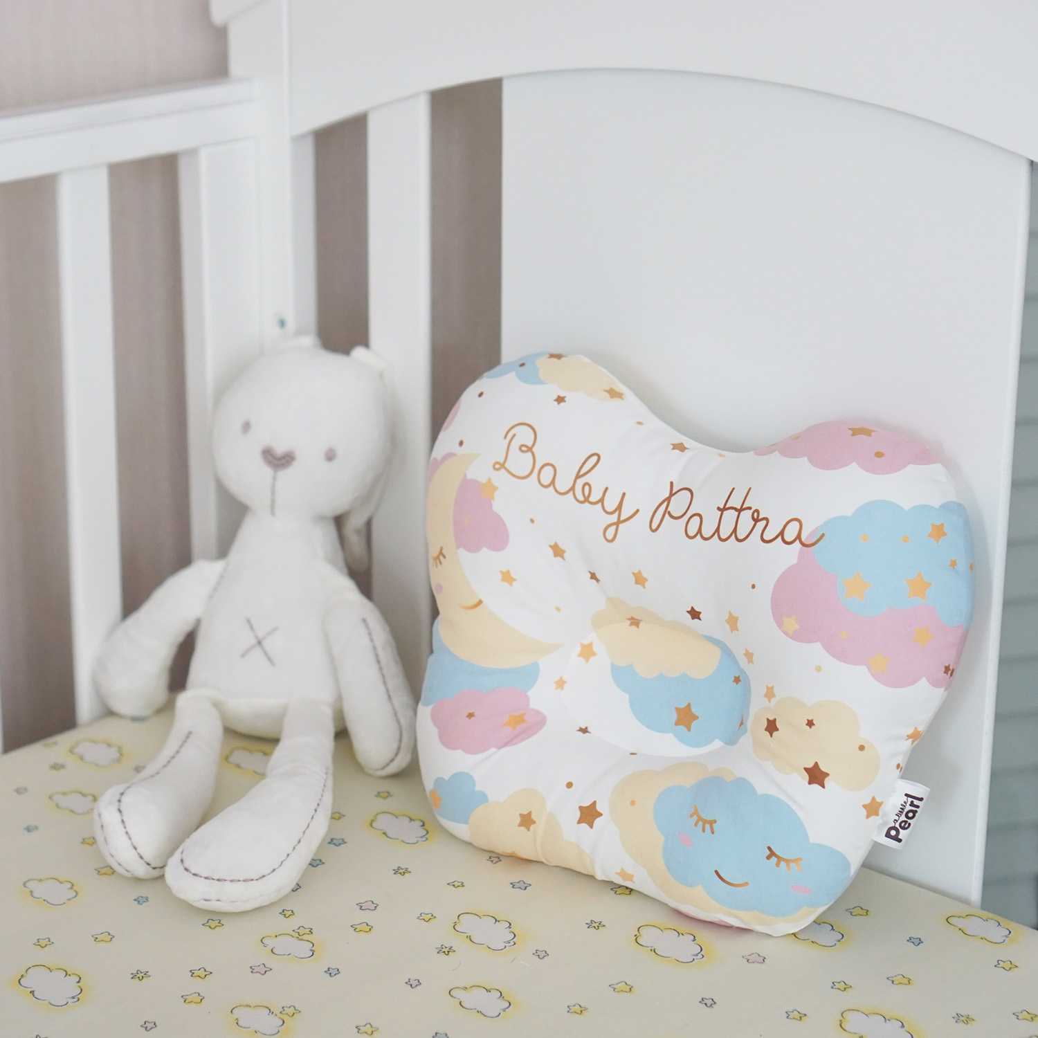 หมอนหลุม Baby Pillow สั่งทำใส่ชื่อ (เลือกลายที่แอดมินได้เลยนะคะ)