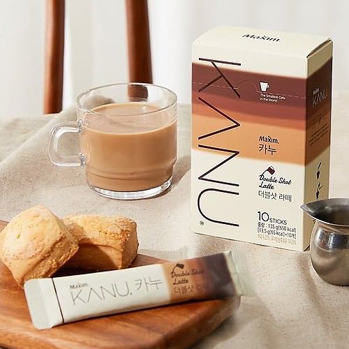 Kanu Double Shot Latte Coffee 10 sticks