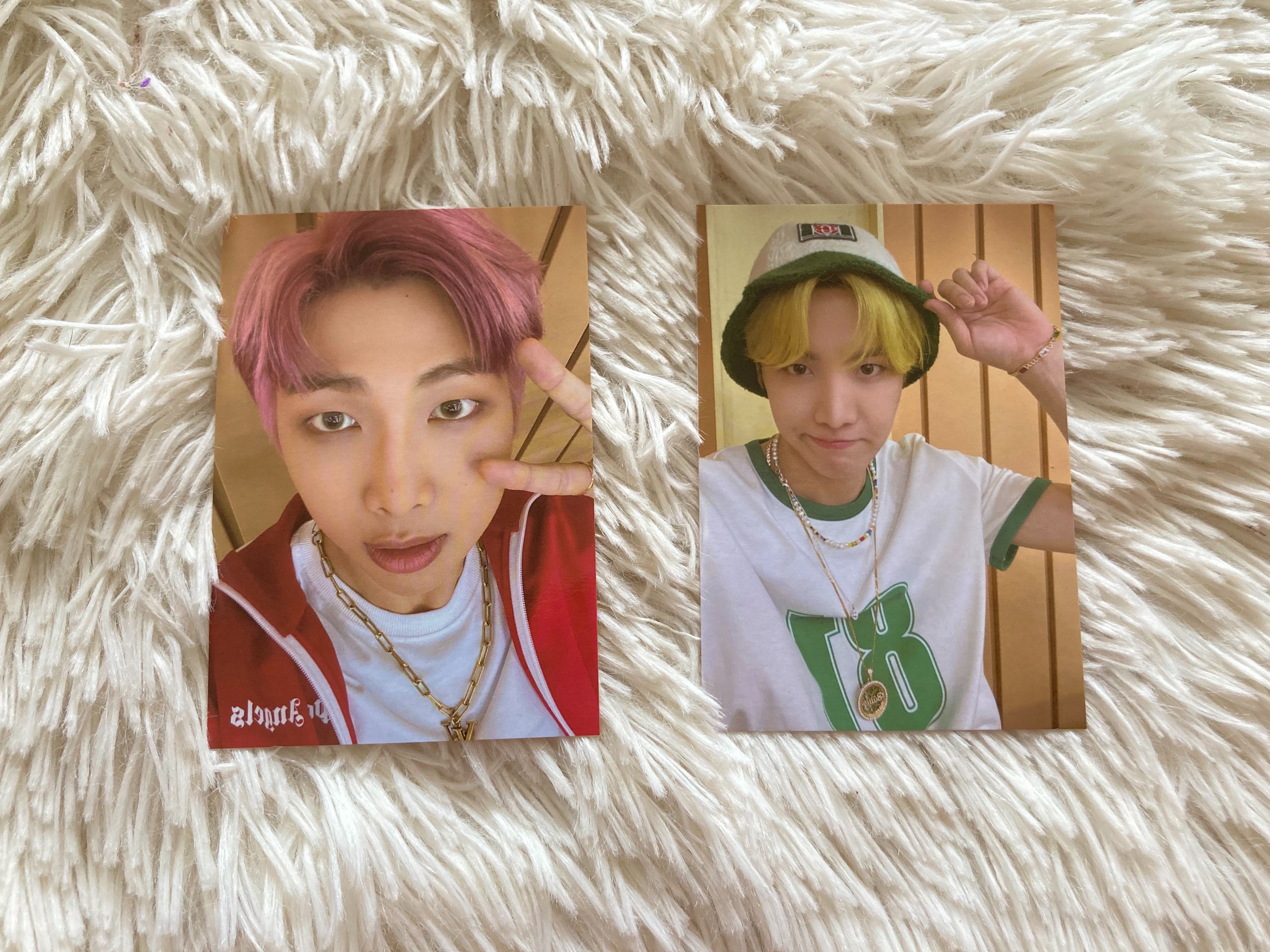 🥞Photocard (Cardigan Butter Merch) RM/JH