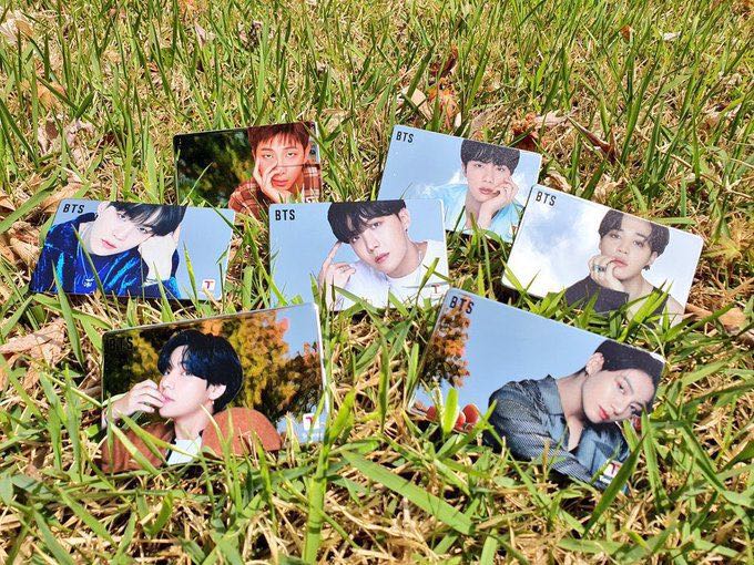 🪞Tmoney card BTS รุ่น กระจก (Mirror) RM