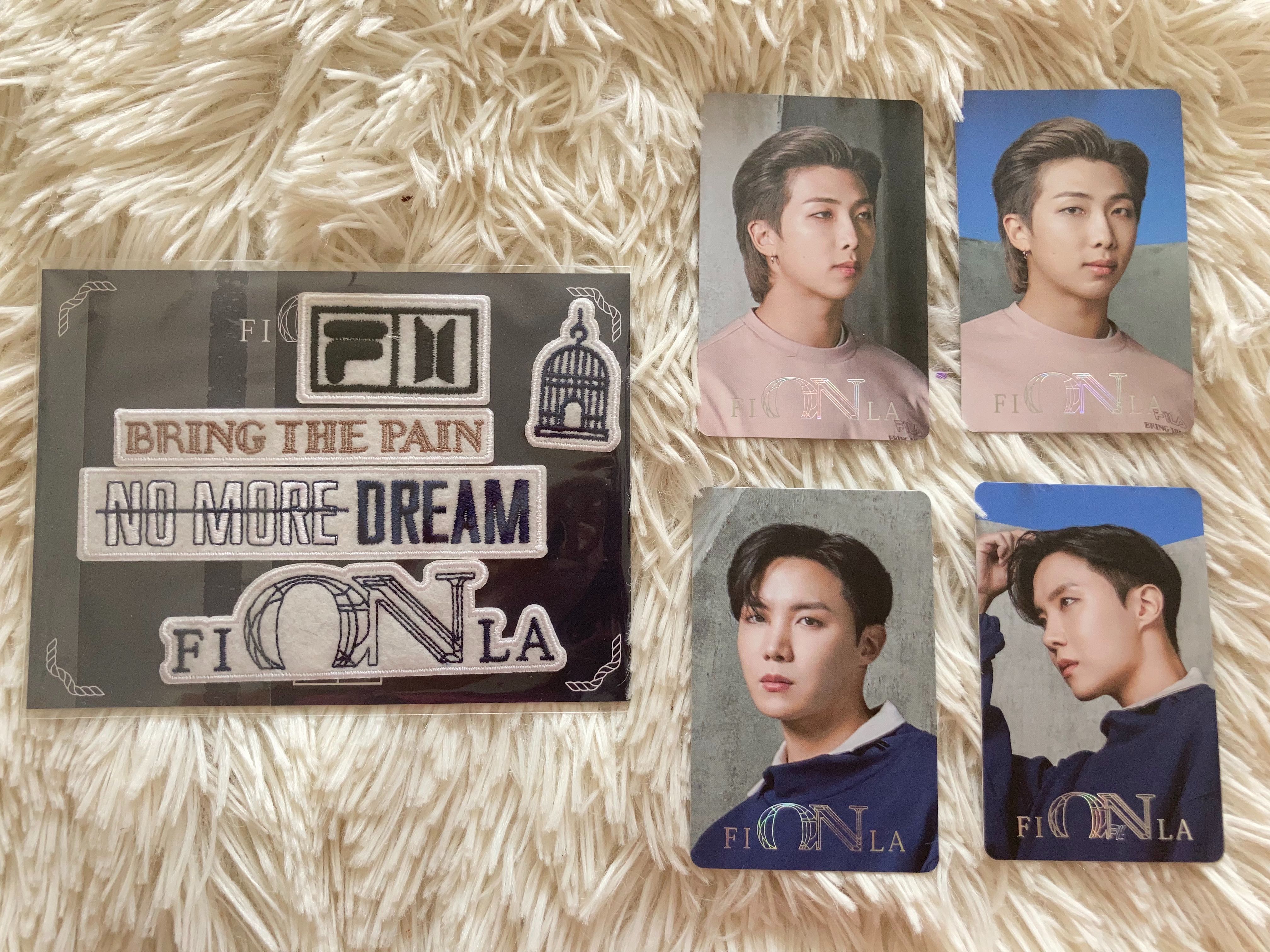 🦋FILAxBTS ON Collection (Photocard RM/JH+Wappen)