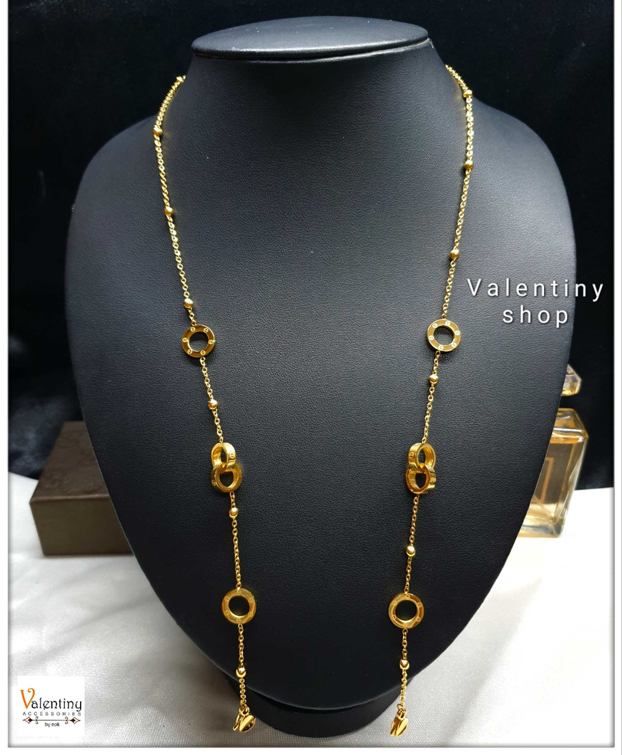 สายคล้องแมสคล้องแว่น Cartier ( Stainless steel )