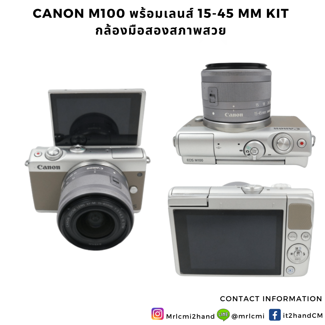 Canon m100 (มือสอง)
