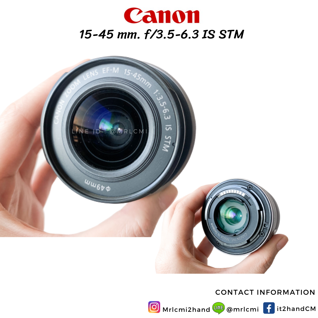 Canon EF-M 15-45mm (มือสอง)