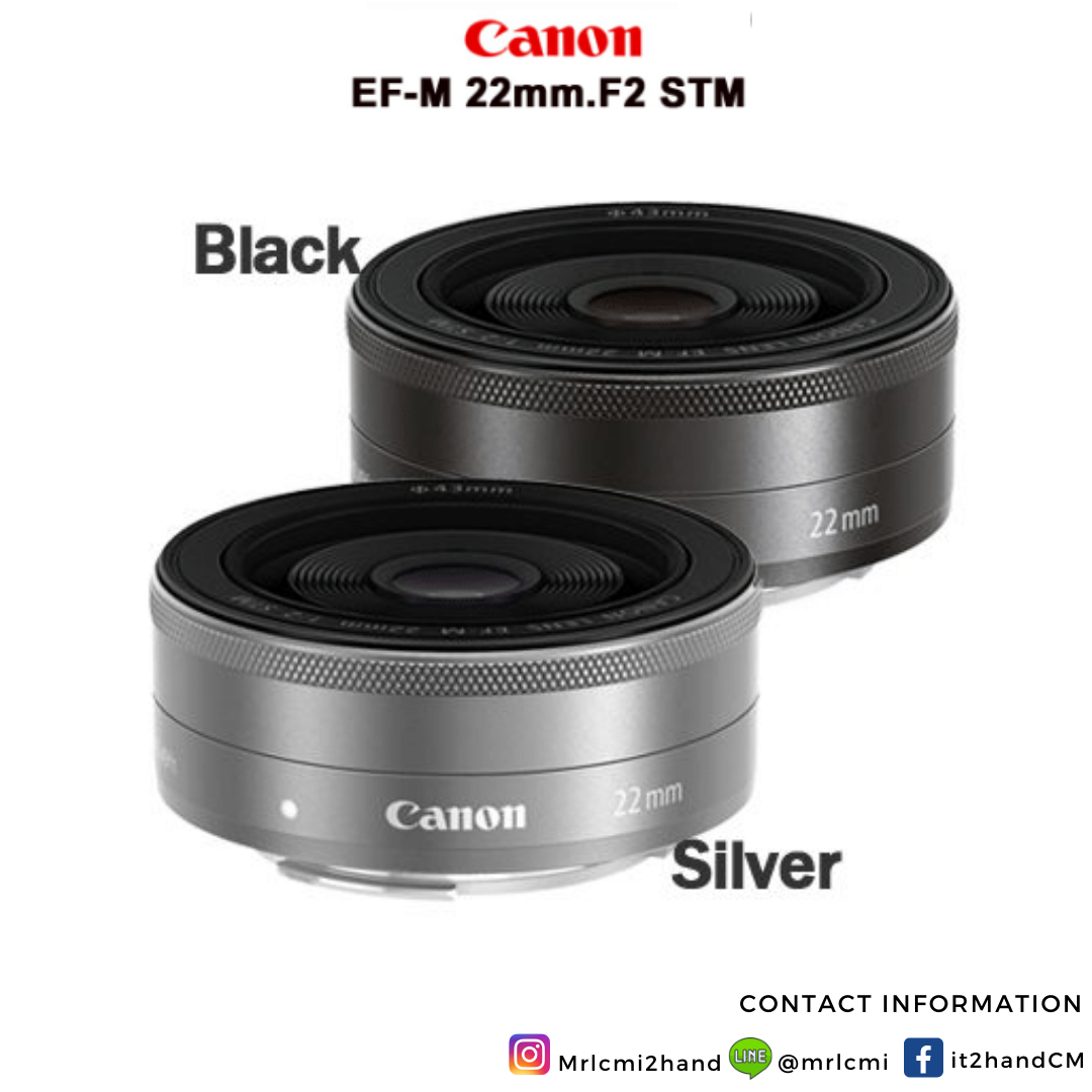 Canon Lens EF-M 22 mm.