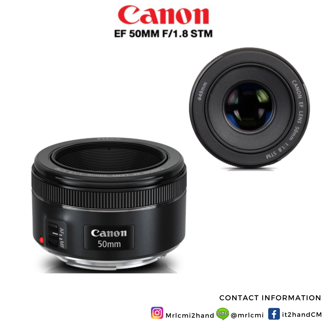 Canon Lens EF 50 mm. F1.8 STM
