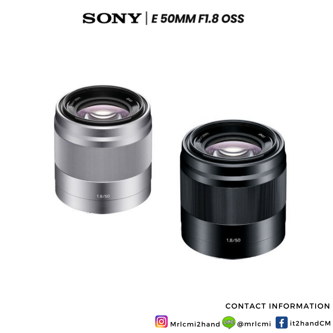 Sony Lens E 50mm. F1.8 OSS