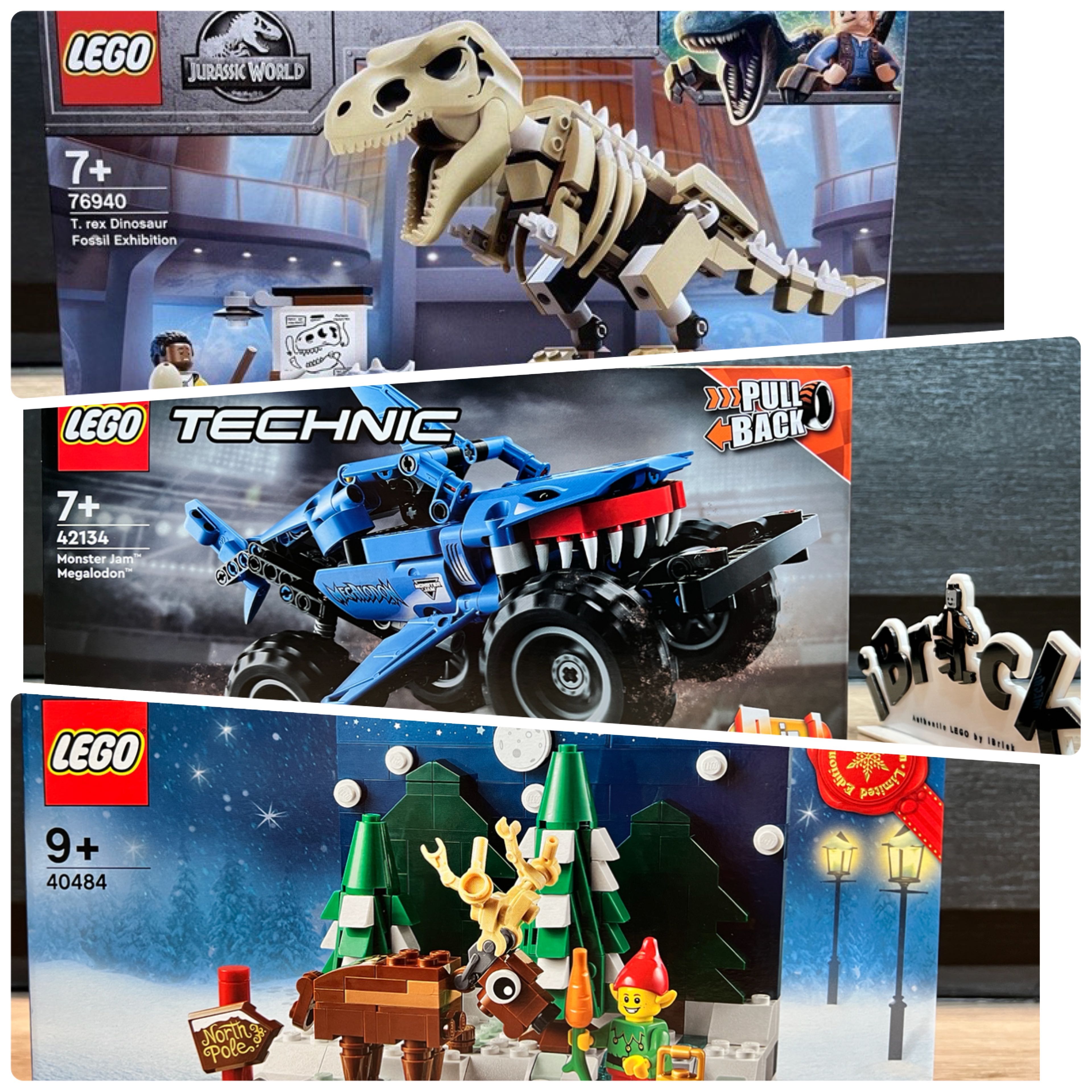 LEGO 42134 + 76940 + 40484 Bundle Deal