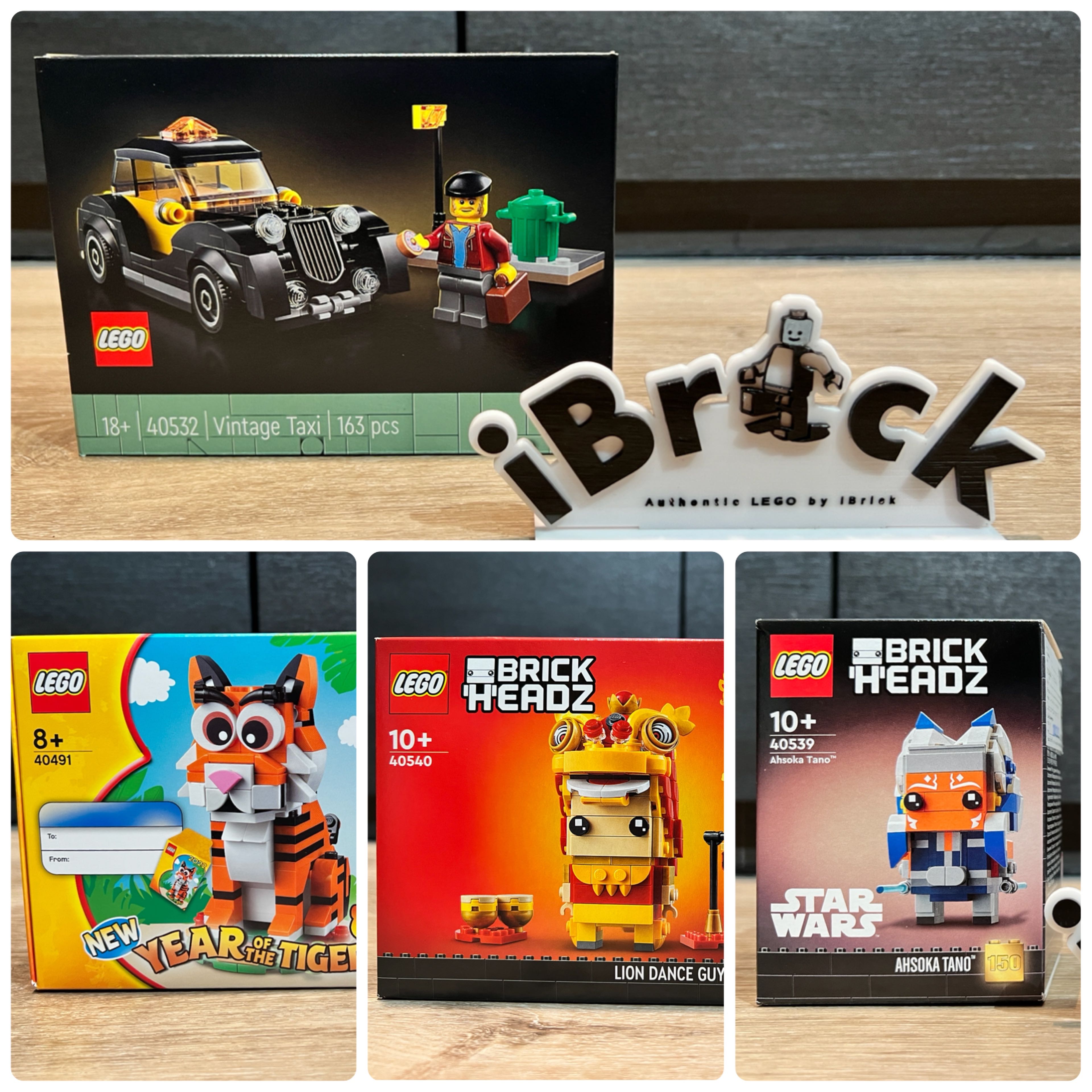 LEGO 40539 + 40540 + 40491 + 40532 Bundle Deal